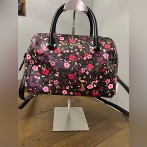 Kate Spade Cameron Street Boho Floral Satchel with Storybook Lining